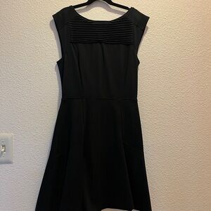 Banana Republic Black Mini A-line Sleeveless Cocktail Dress